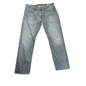 Mavi Zach Jeans Straight Leg Denim Blue Comfort Stretch Mens Size 36x32